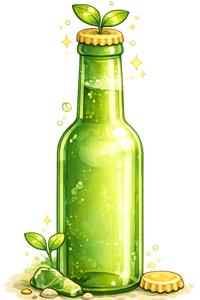 已回收玻璃樽等值